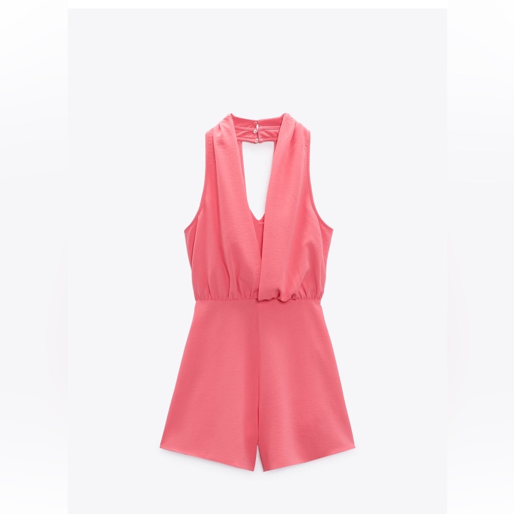 NWT Zara Halter Romper